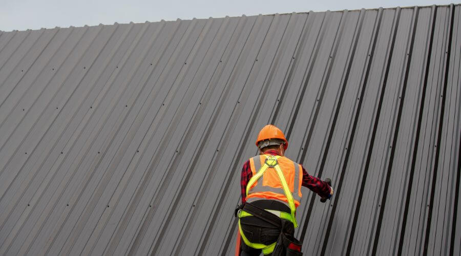 Professional metal roof installation in Helmville, MT